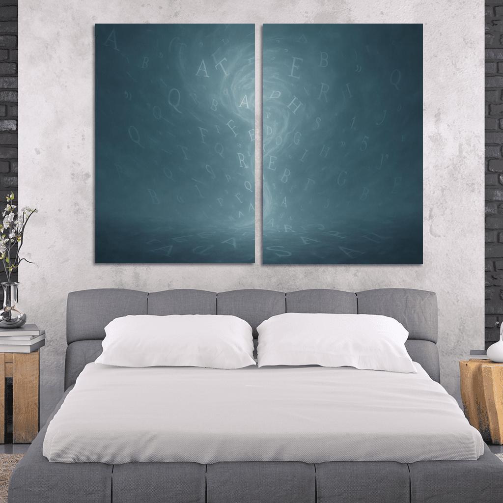 Chronicle Of Unspoken Echoes canvas paintings frame