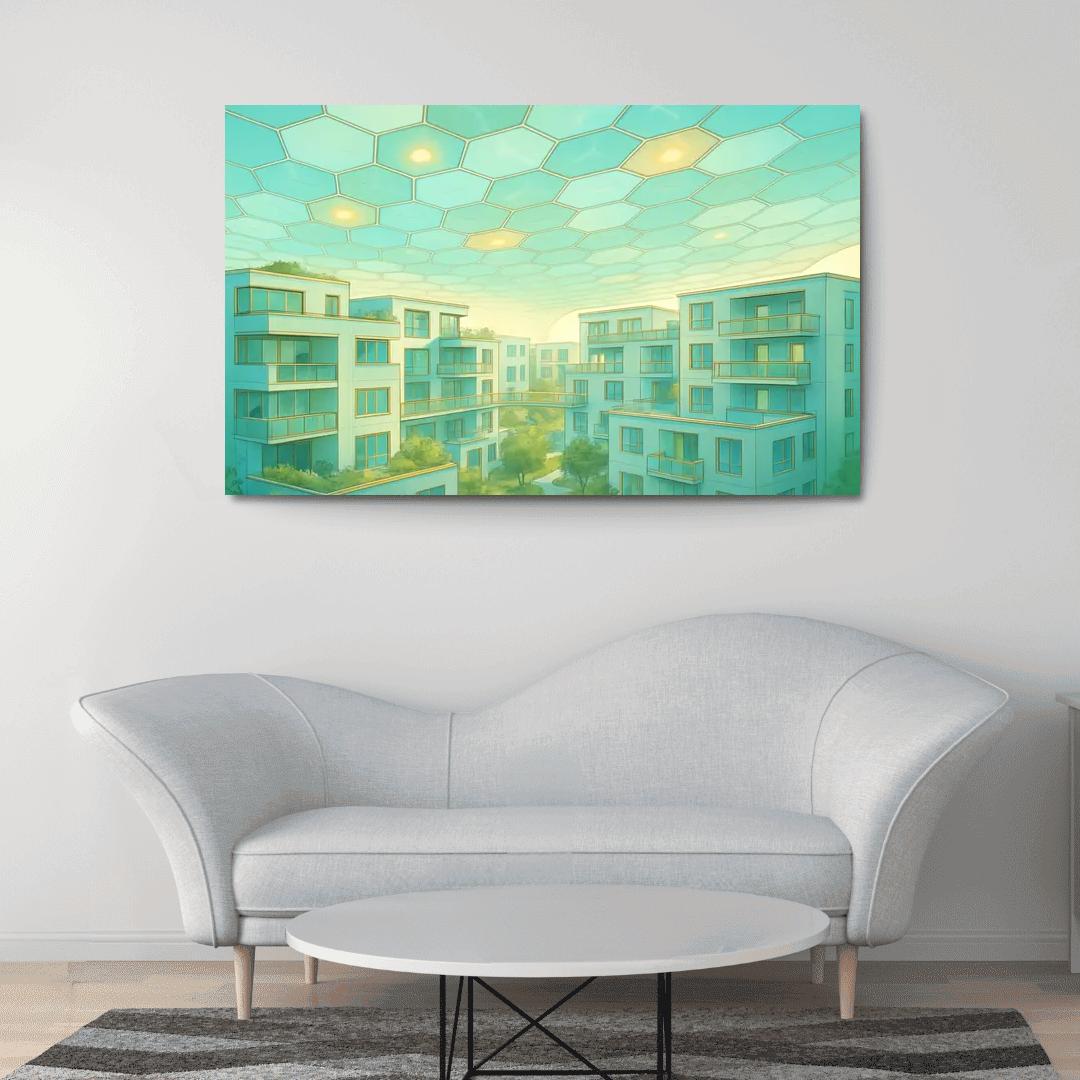 Luminous Canopy Habitat one-piece frames