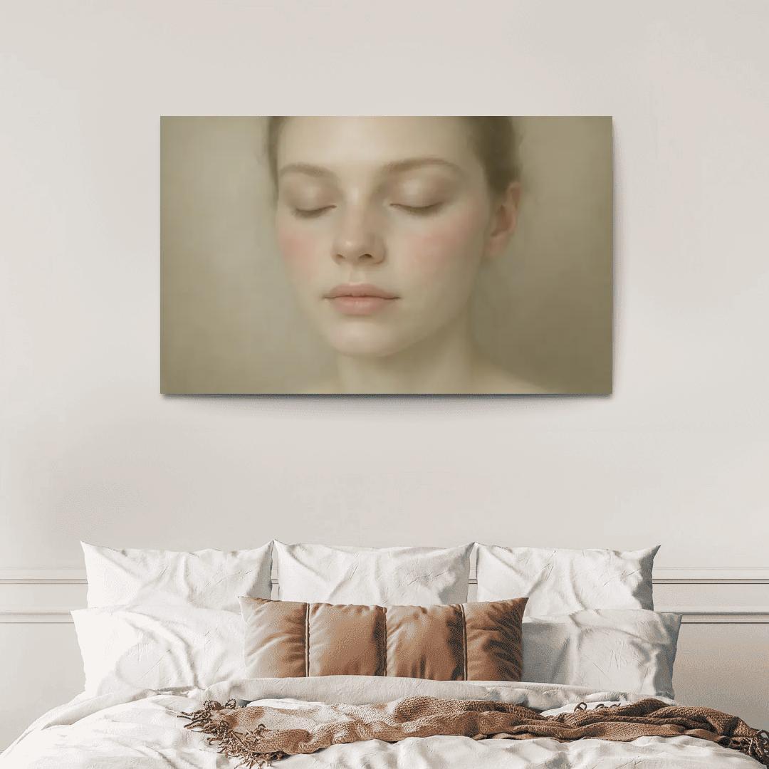 Soft Focus Cloud Skin Beauty oil paintings frame