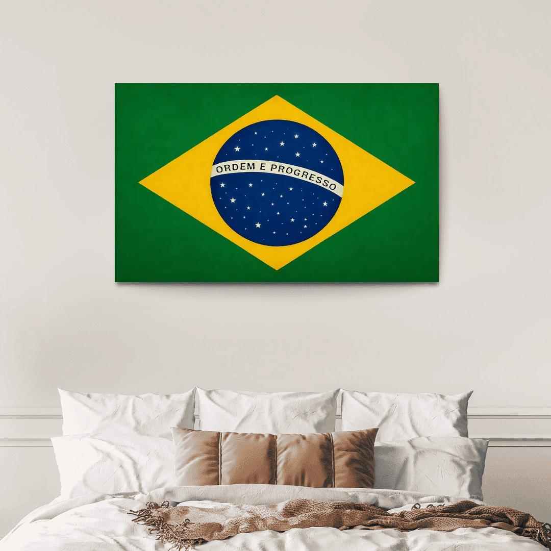 Celestial Order The Green Gold Banner Of Stars oil paintings frame
