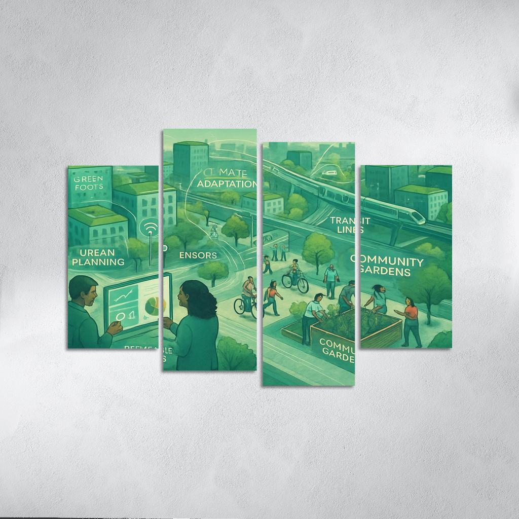 Urban Systems Design For Climate Resilience custom paintings frame