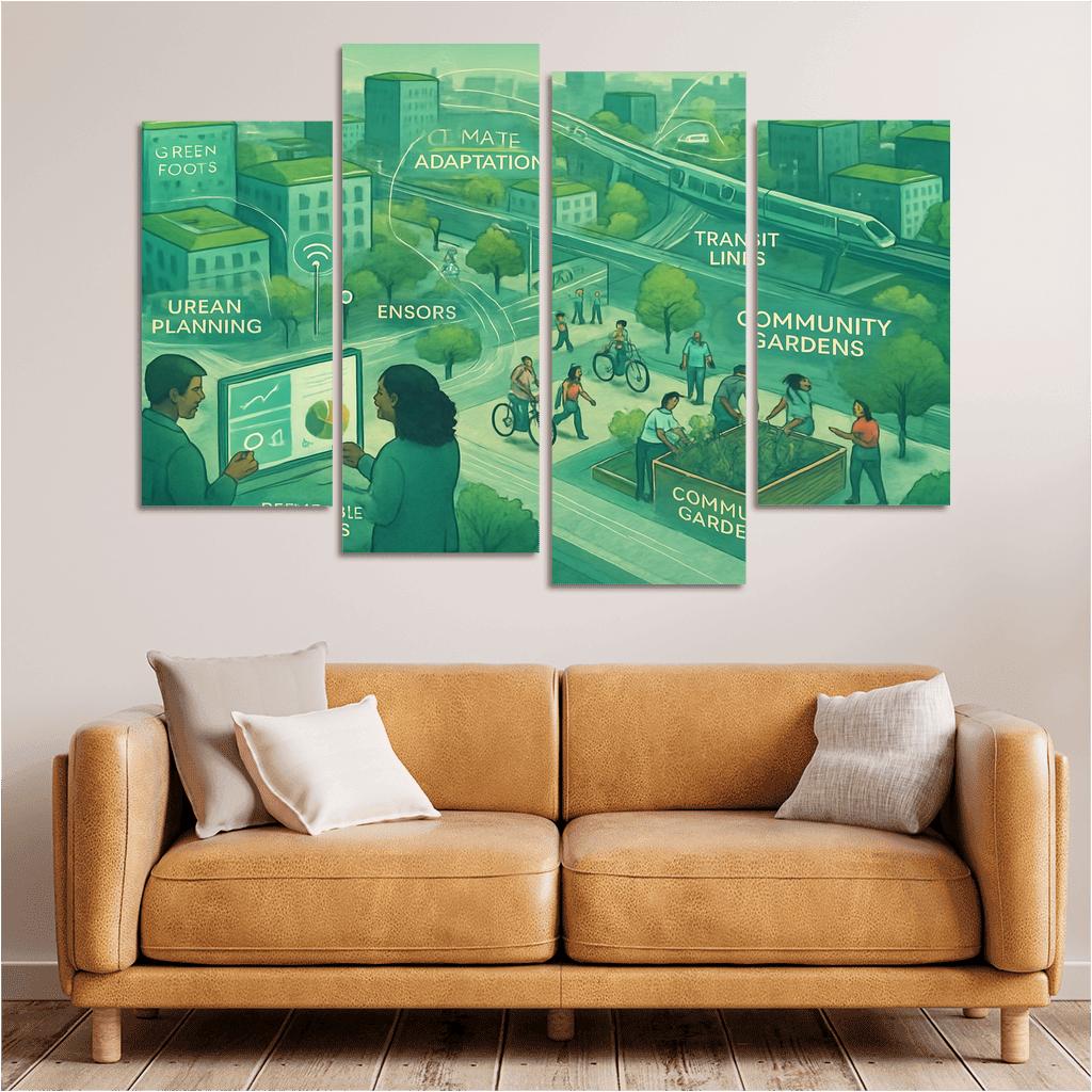 Urban Systems Design For Climate Resilience custom paintings frame