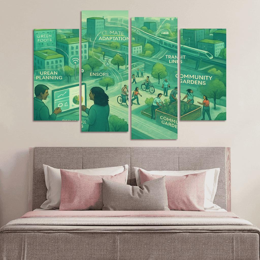 Urban Systems Design For Climate Resilience custom paintings frame