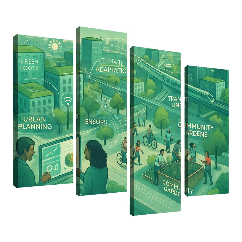 Urban Systems Design For Climate Resilience custom paintings frame