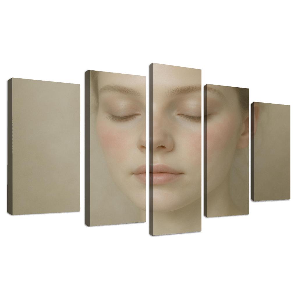 Soft Focus Cloud Skin Beauty oil paintings frame