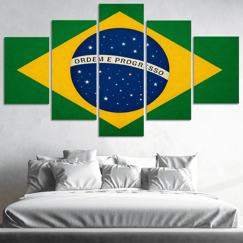 Celestial Order The Green Gold Banner Of Stars oil paintings frame