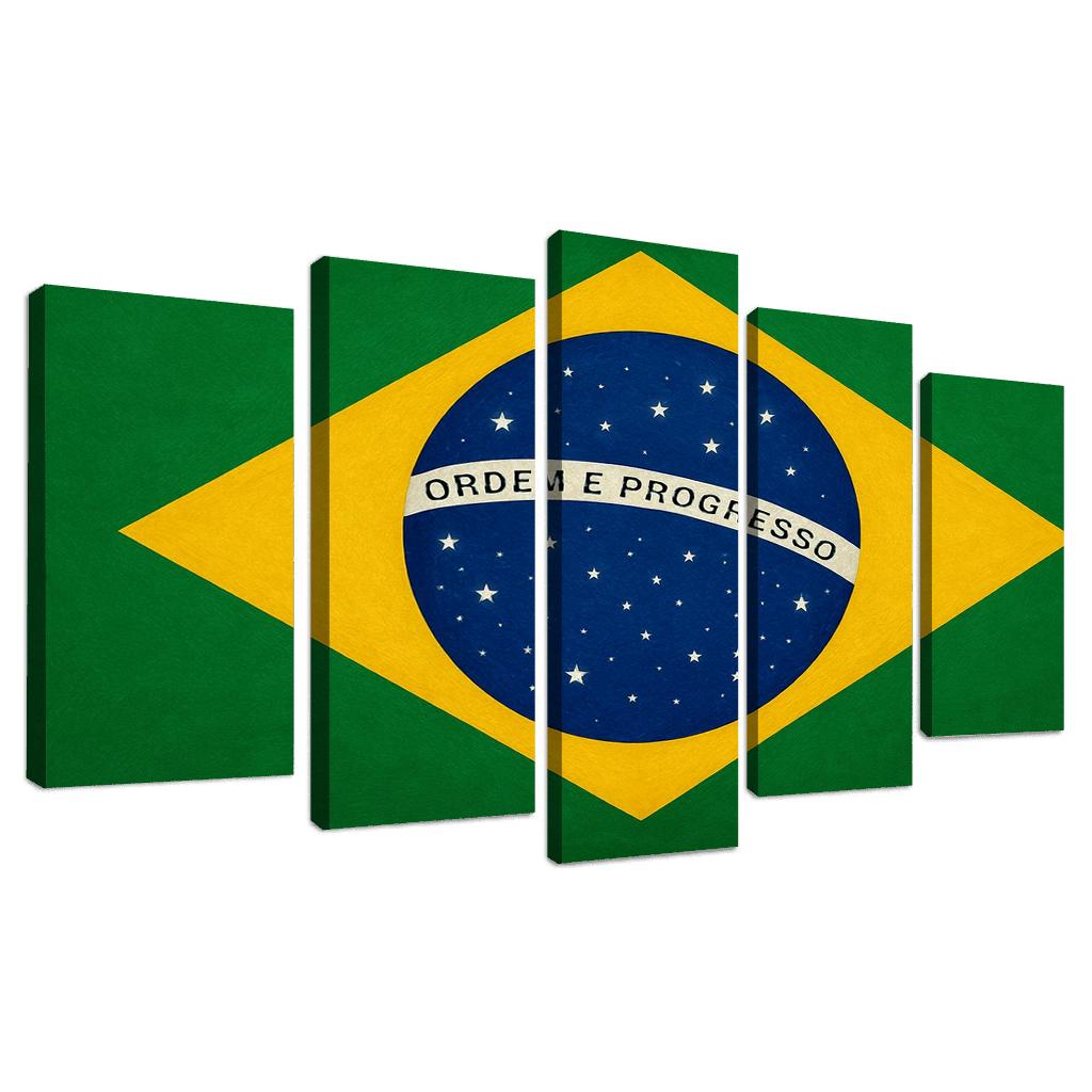 Celestial Order The Green Gold Banner Of Stars oil paintings frame