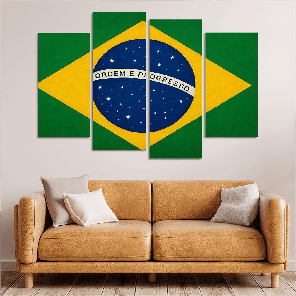 Celestial Order The Green Gold Banner Of Stars oil paintings frame