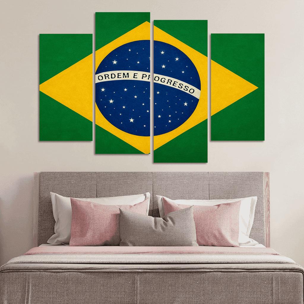 Celestial Order The Green Gold Banner Of Stars oil paintings frame