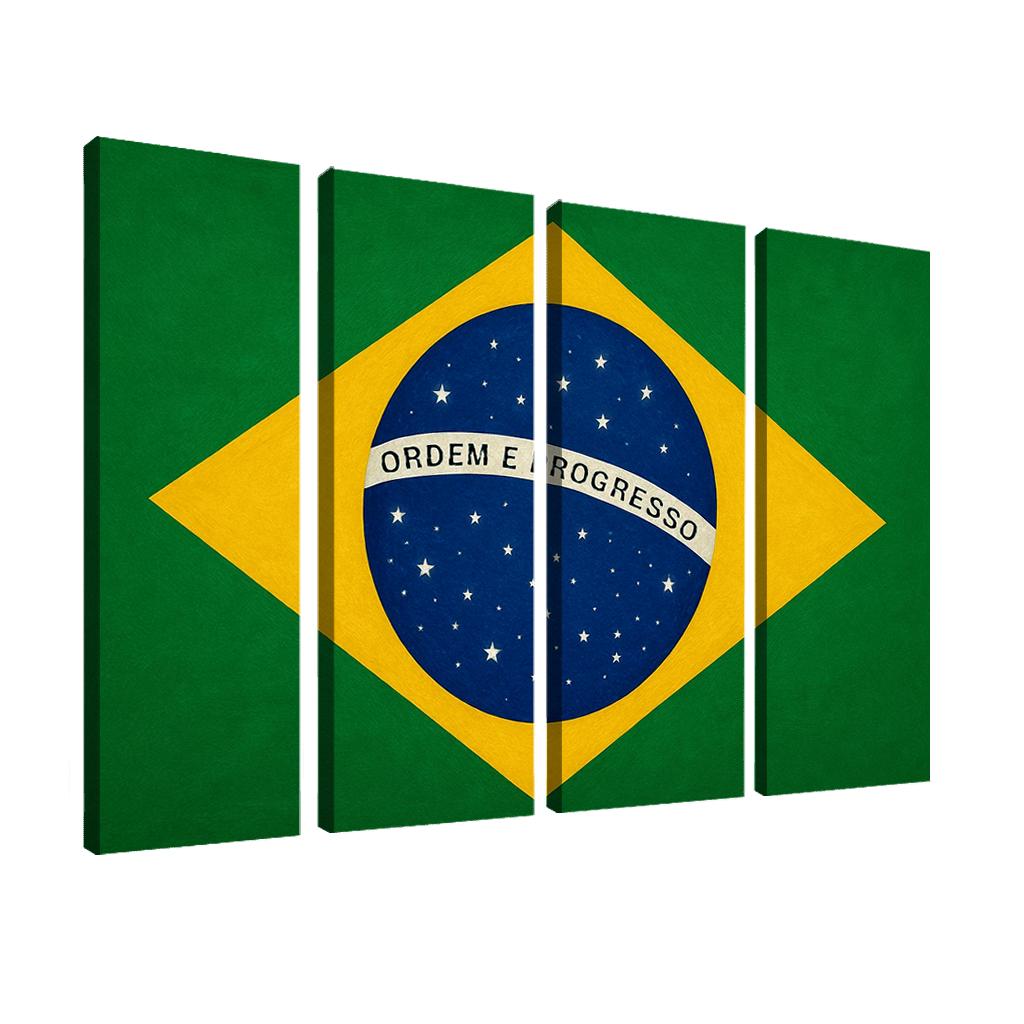 Celestial Order The Green Gold Banner Of Stars oil paintings frame