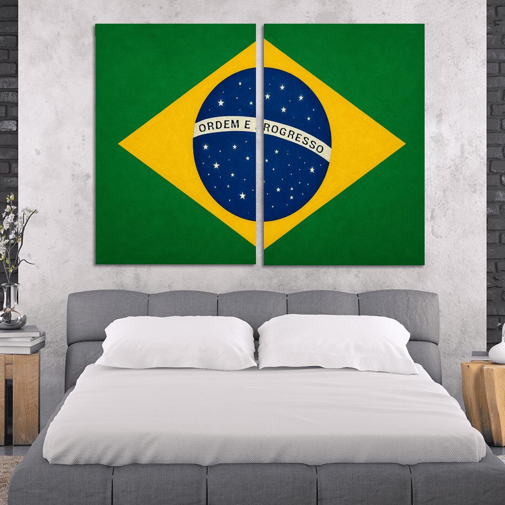 Celestial Order The Green Gold Banner Of Stars oil paintings frame