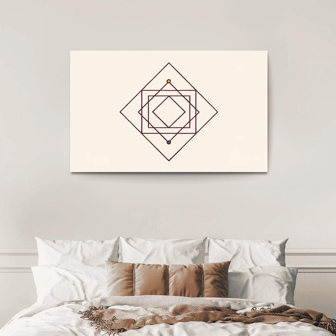 Prism Of Still Geometry wall art