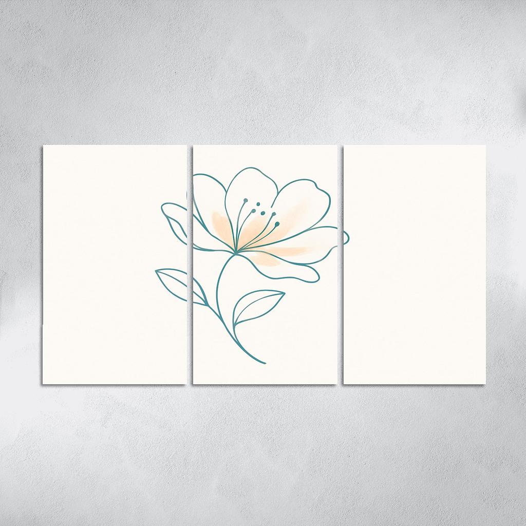 Echo Of Quiet Petals oil paintings frame