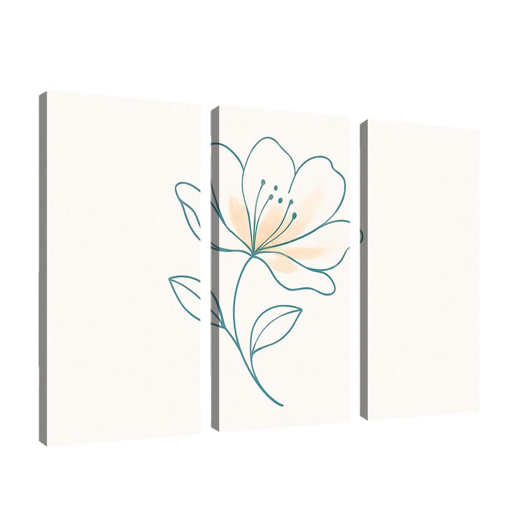 Echo Of Quiet Petals oil paintings frame