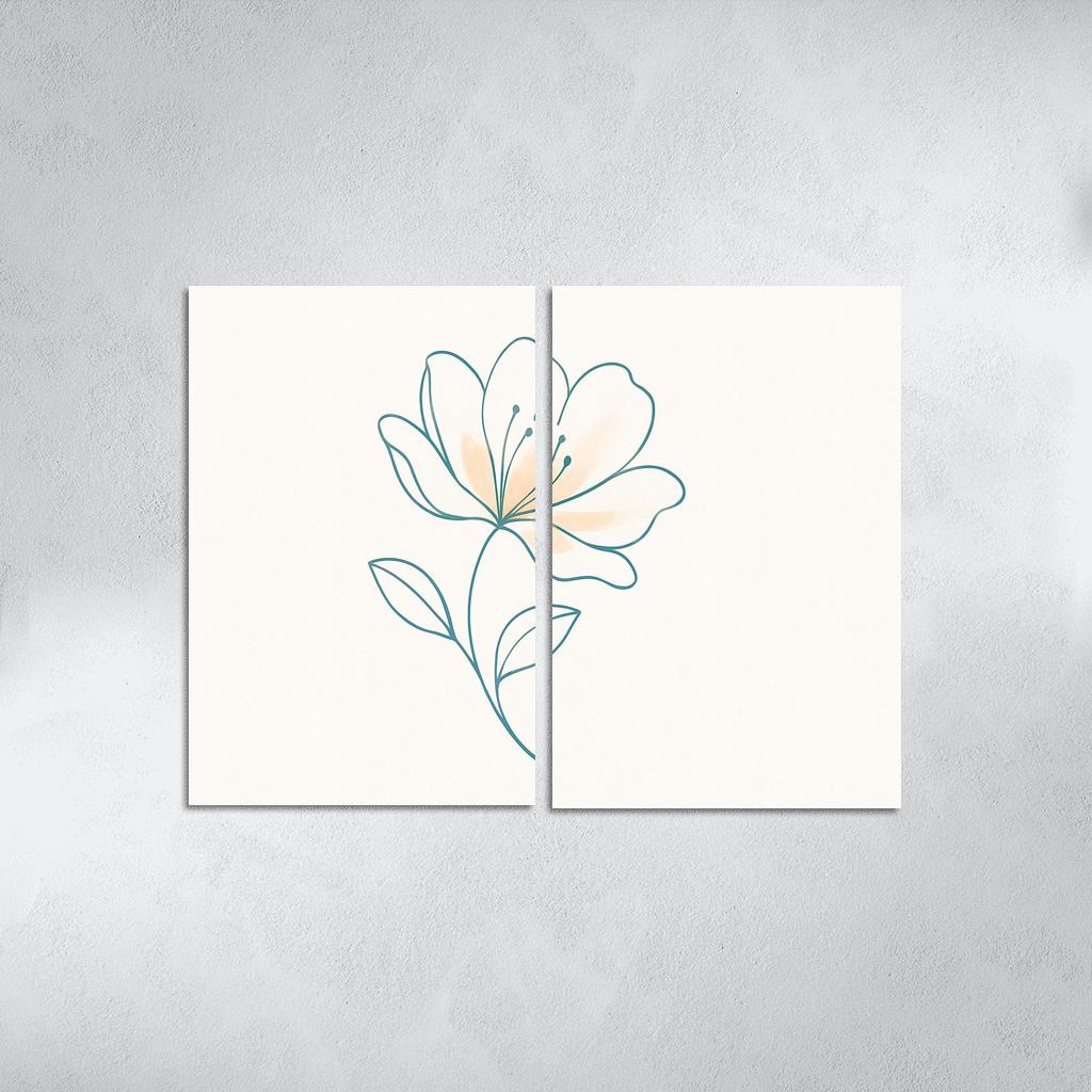 Echo Of Quiet Petals oil paintings frame
