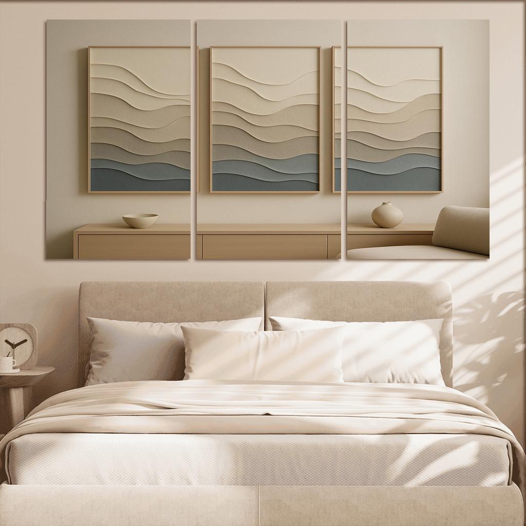 Layered Paper Relief Wall Panels wall decor