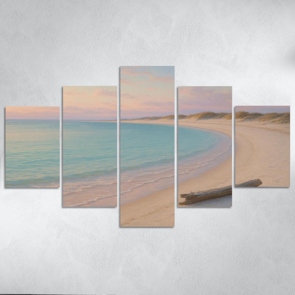 Silver Whisper Shoals wall decor