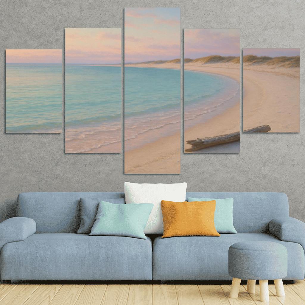 Silver Whisper Shoals wall decor