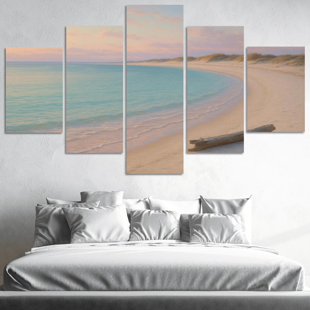 Silver Whisper Shoals wall decor