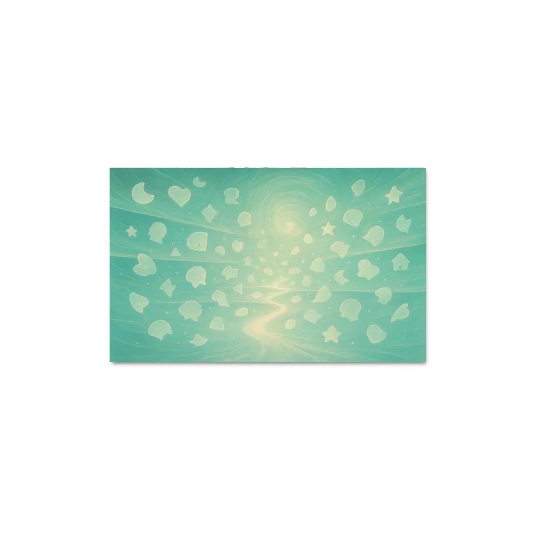 Luminescent Archive Of Forgotten Dreams multi-panel paintings