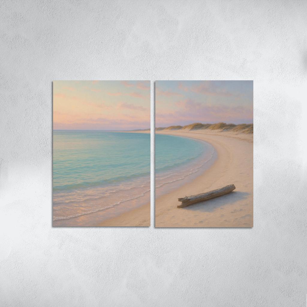 Silver Whisper Shoals wall decor