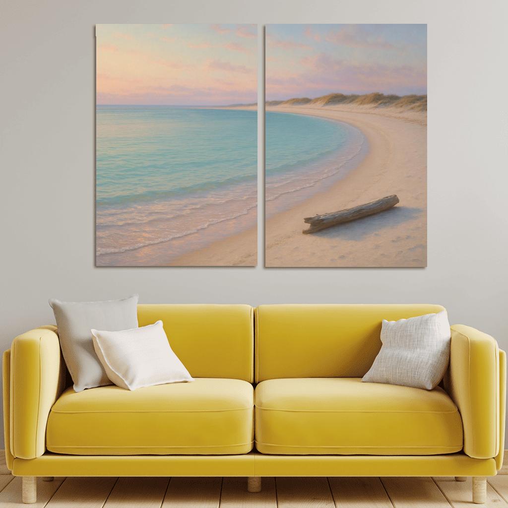Silver Whisper Shoals wall decor