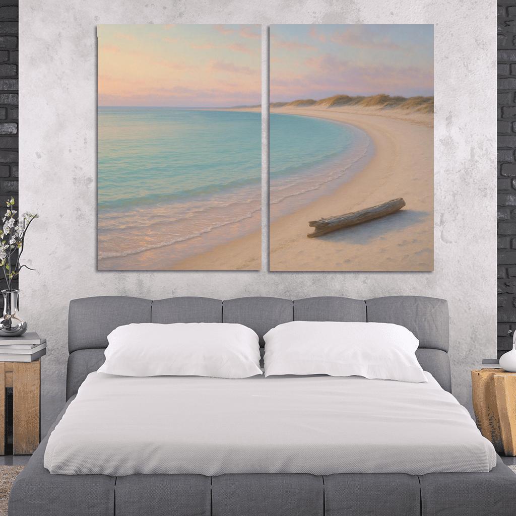 Silver Whisper Shoals wall decor