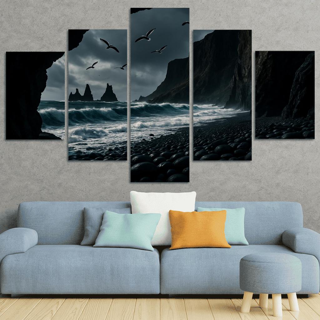 Stormgull Cliffs Beach wall decor