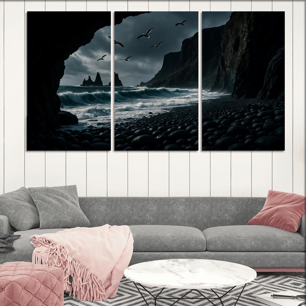 Stormgull Cliffs Beach wall decor