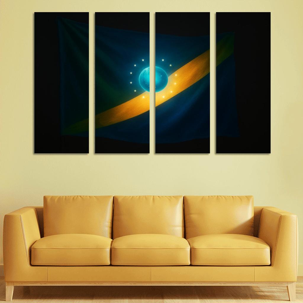 Aurora Of Unity Banner home decor