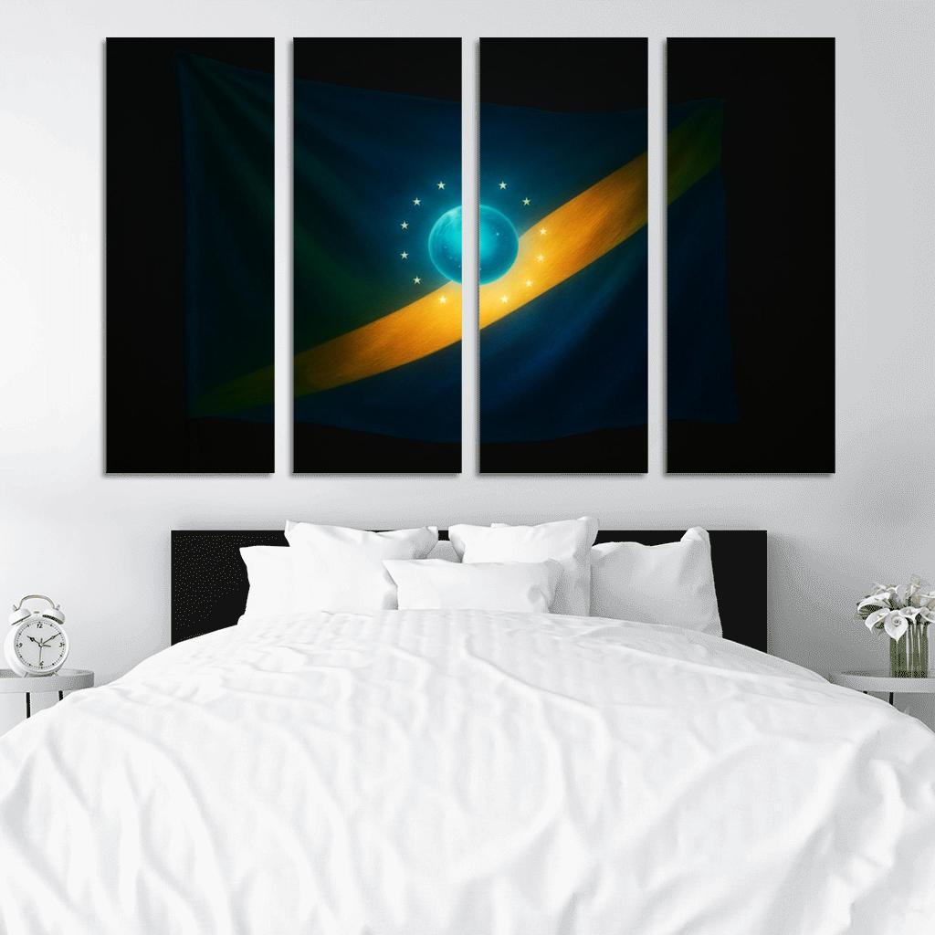Aurora Of Unity Banner home decor