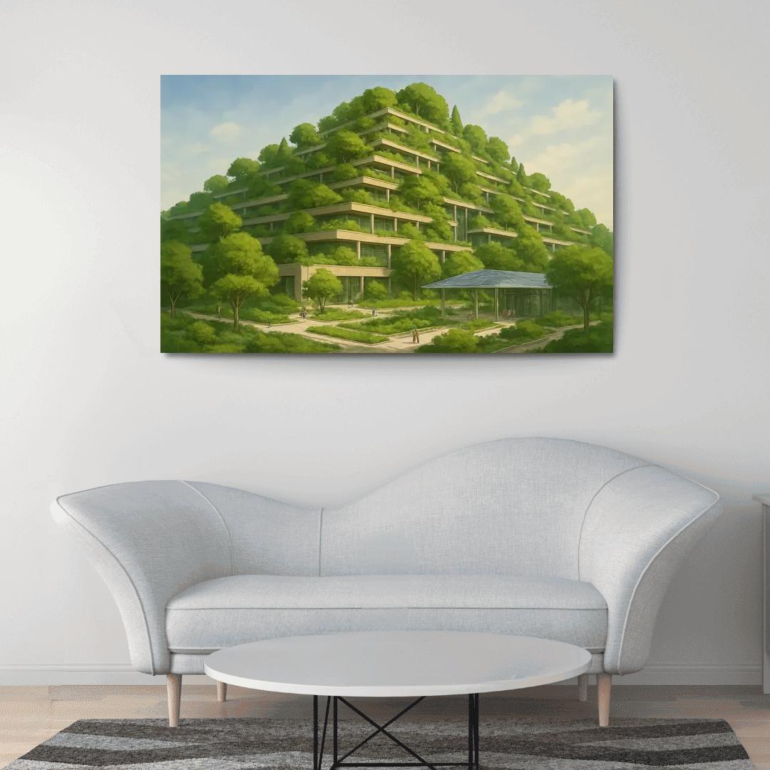 Terraced Canopy Habitat wall art