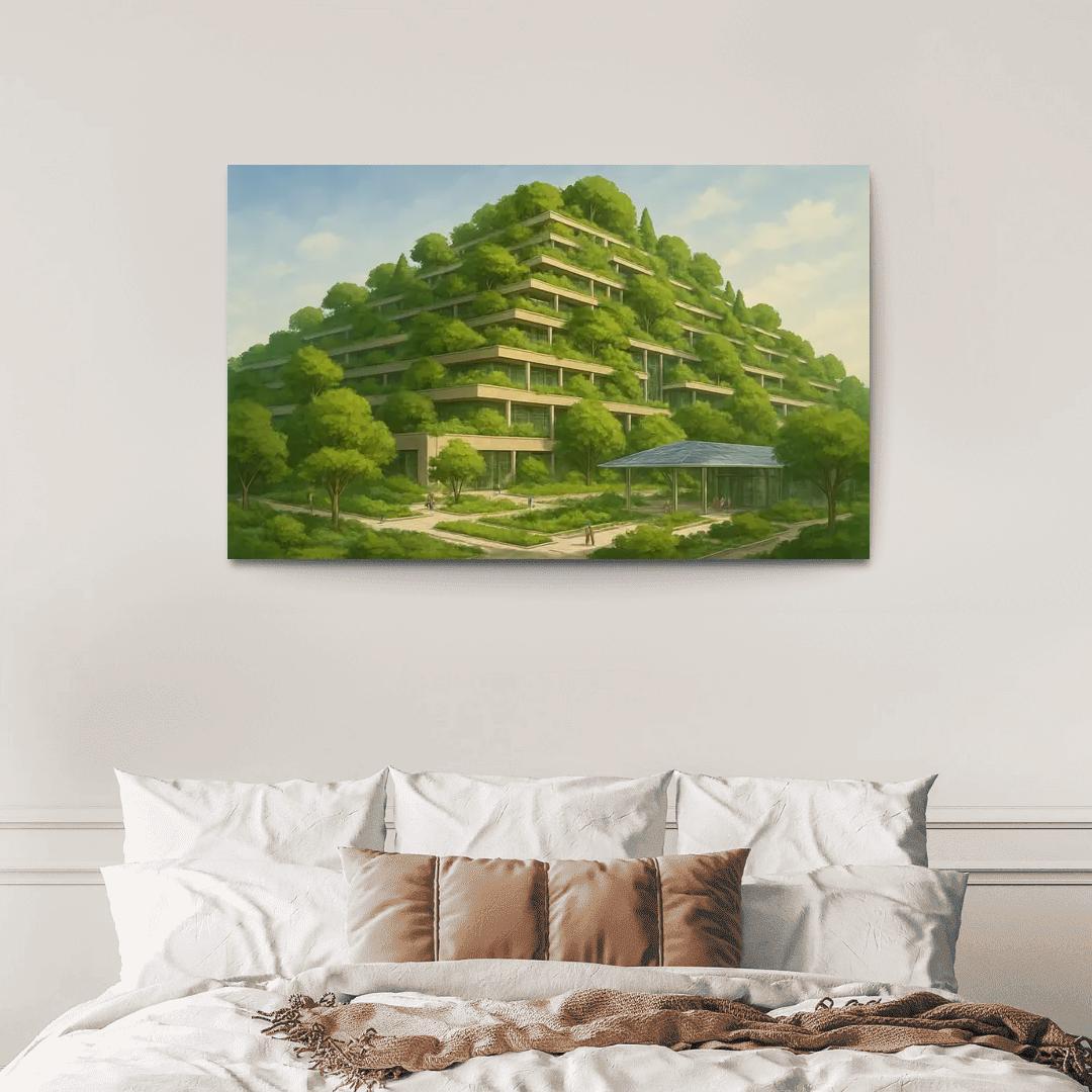 Terraced Canopy Habitat wall art