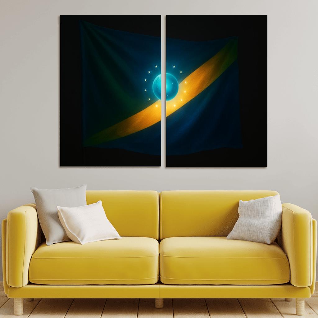 Aurora Of Unity Banner home decor