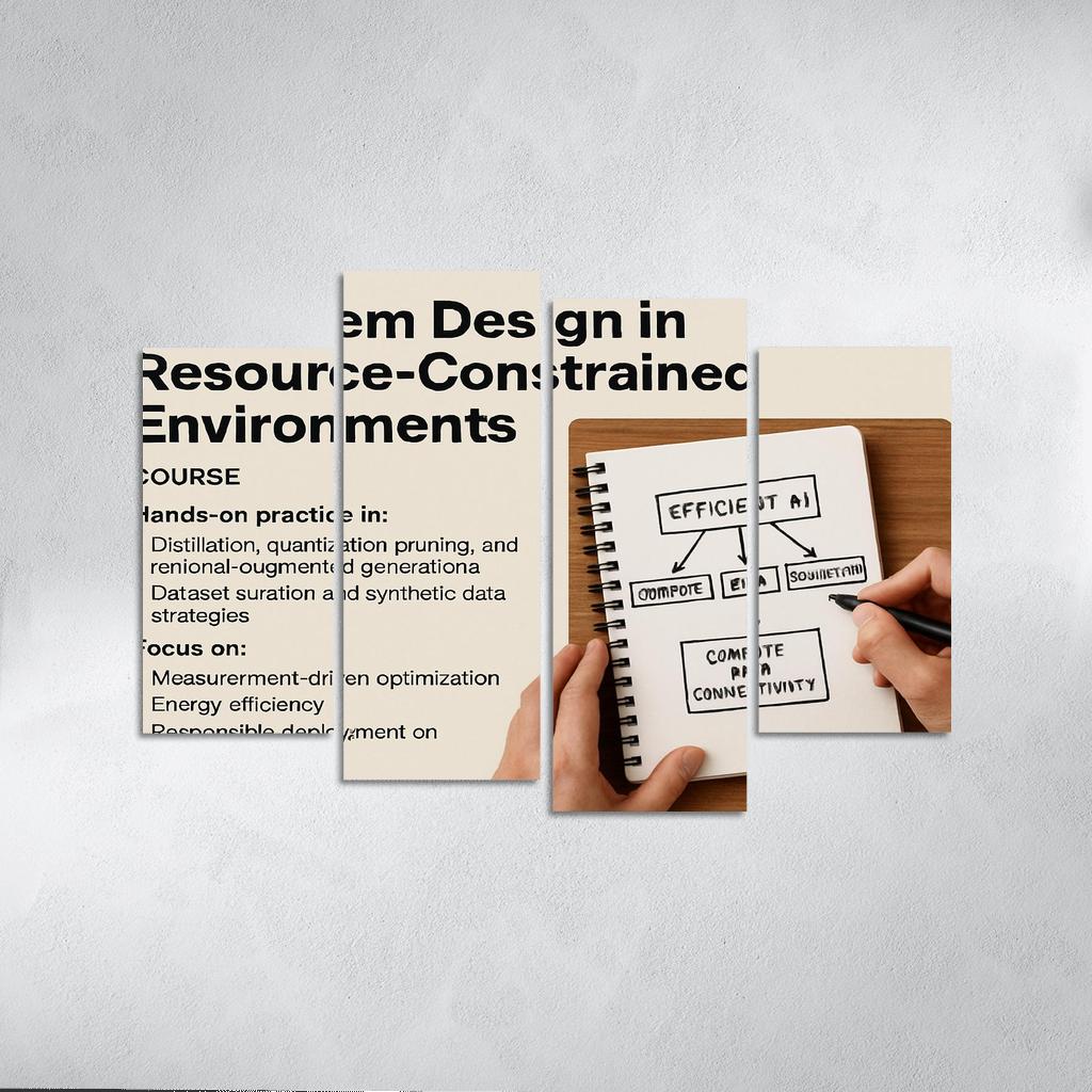 Frugal AI Engineering Building Useful Models Under Constraints multi-panel paintings