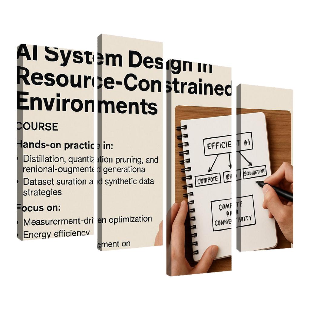 Frugal AI Engineering Building Useful Models Under Constraints multi-panel paintings