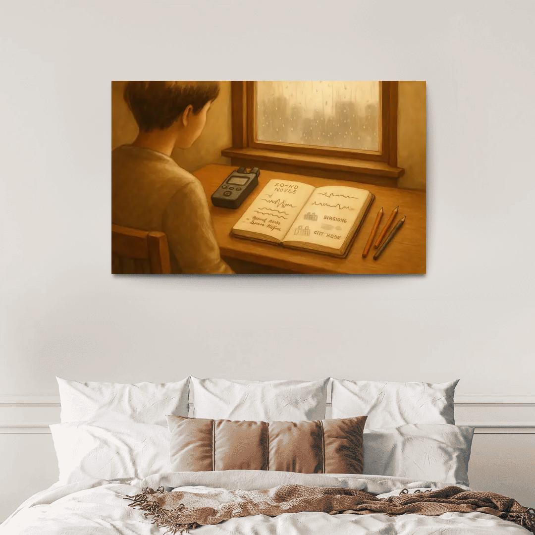 Analog Soundscape Journaling one-piece frames