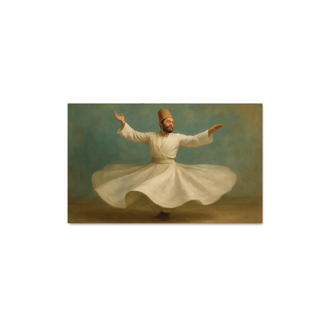 Sufi Whirling Devotional Dance Of Stillness In Motion decor