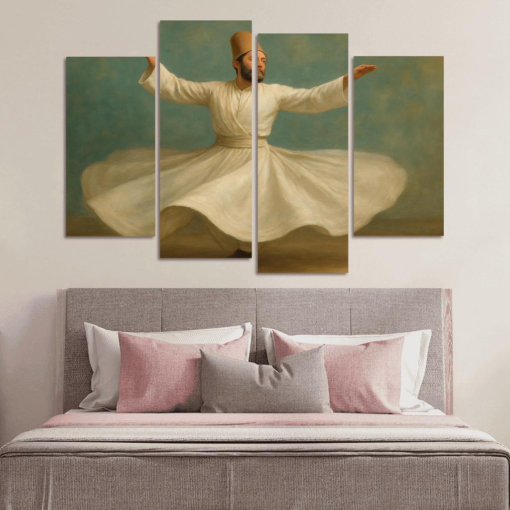 Sufi Whirling Devotional Dance Of Stillness In Motion decor