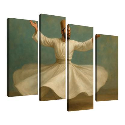 Sufi Whirling Devotional Dance Of Stillness In Motion decor