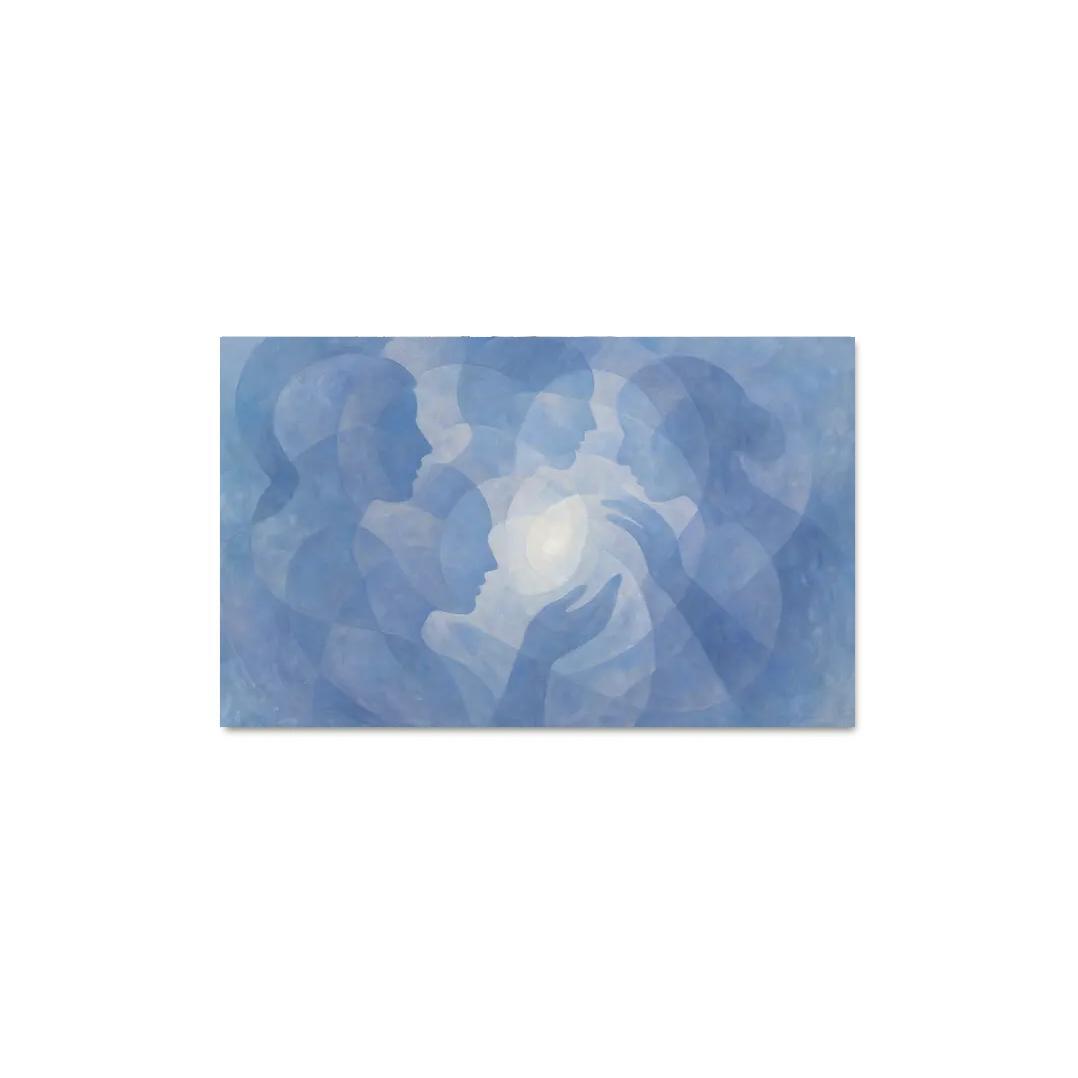 Symphony Of Silent Thoughts custom paintings frame