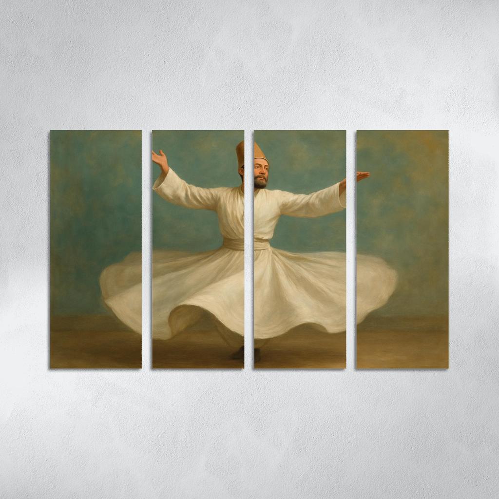 Sufi Whirling Devotional Dance Of Stillness In Motion decor