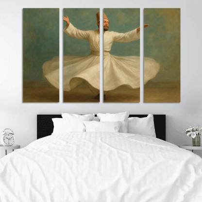 Sufi Whirling Devotional Dance Of Stillness In Motion decor