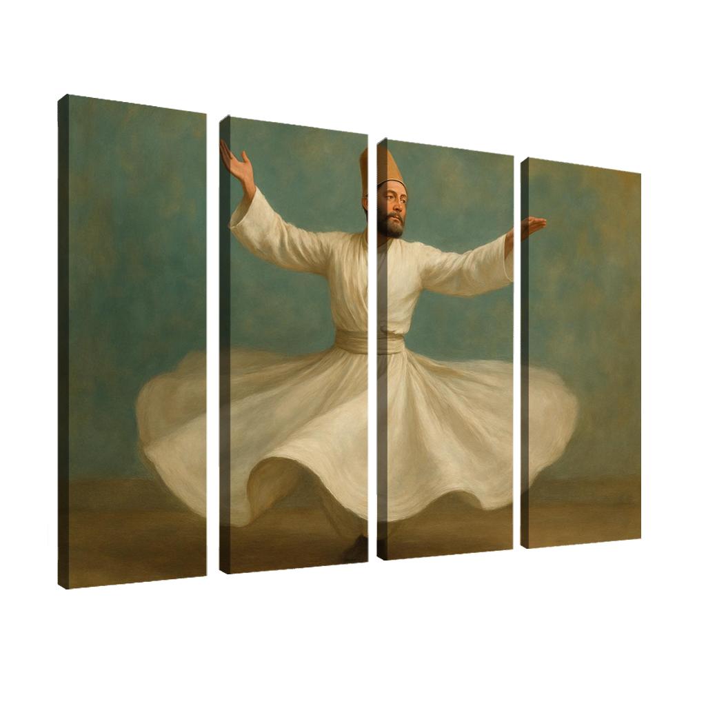 Sufi Whirling Devotional Dance Of Stillness In Motion decor