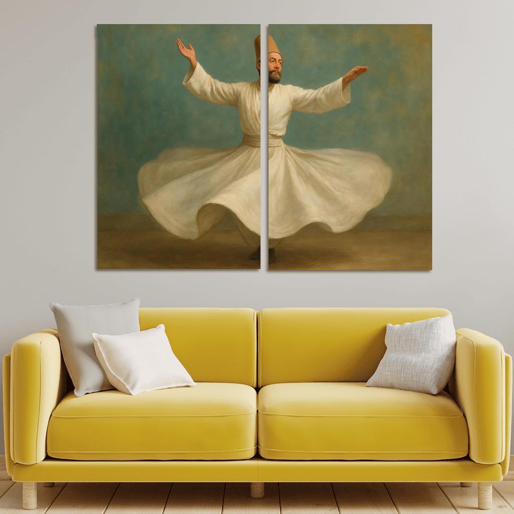 Sufi Whirling Devotional Dance Of Stillness In Motion decor