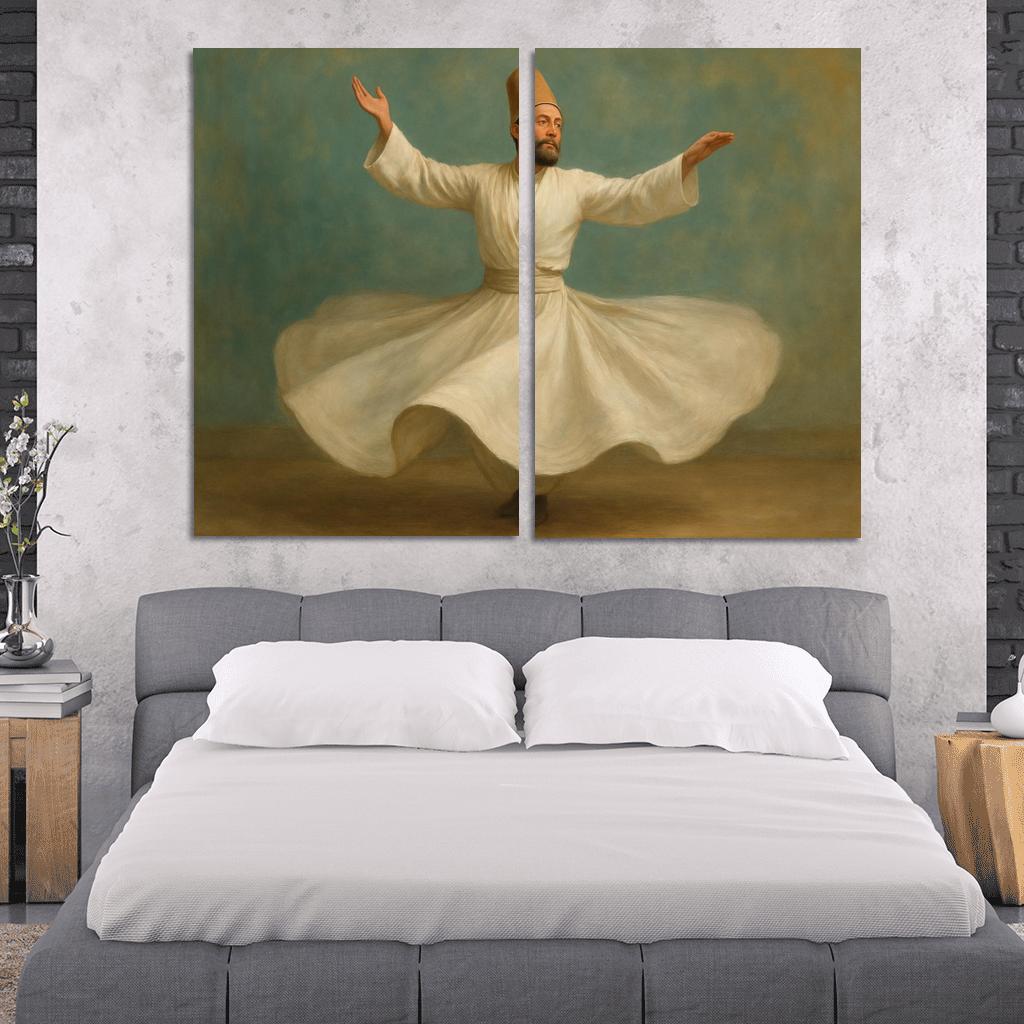 Sufi Whirling Devotional Dance Of Stillness In Motion decor