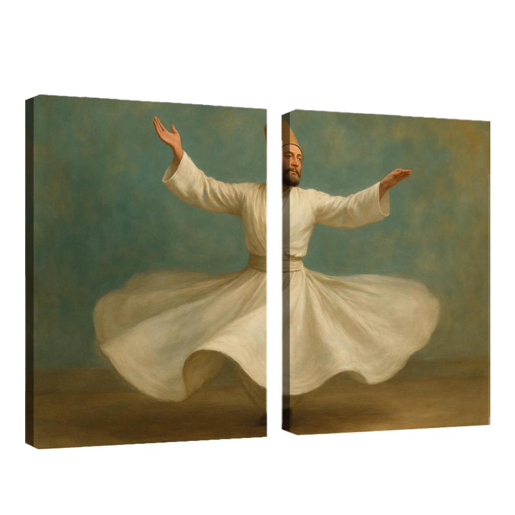 Sufi Whirling Devotional Dance Of Stillness In Motion decor