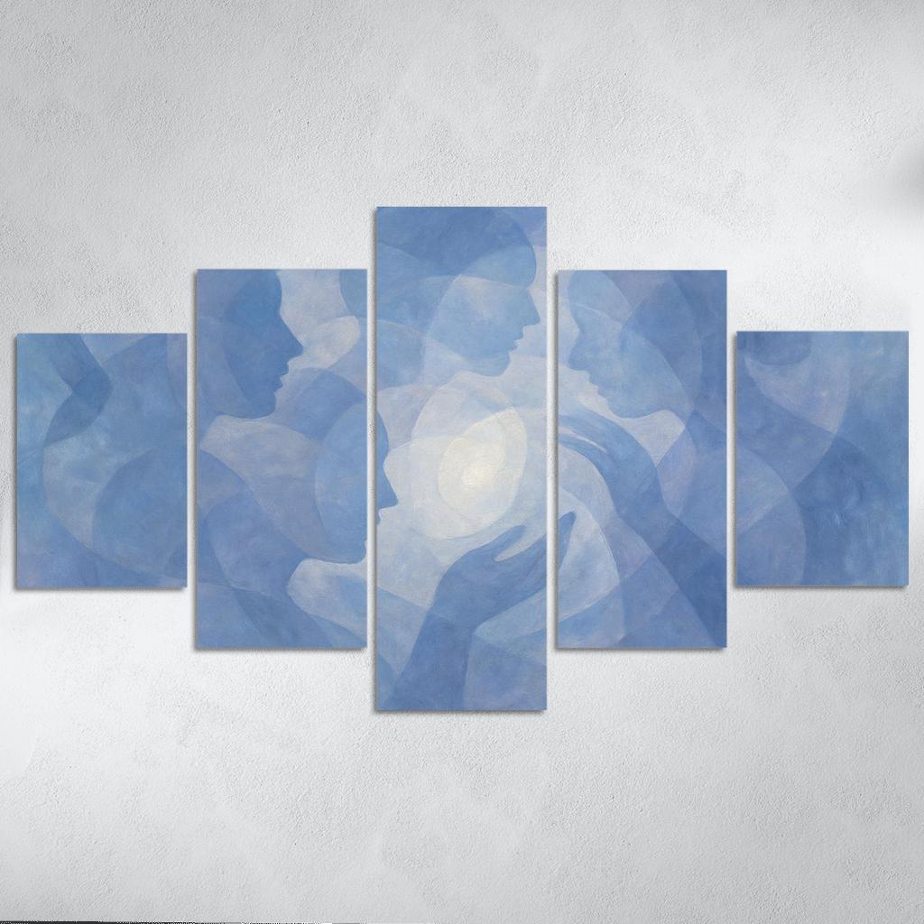 Symphony Of Silent Thoughts custom paintings frame