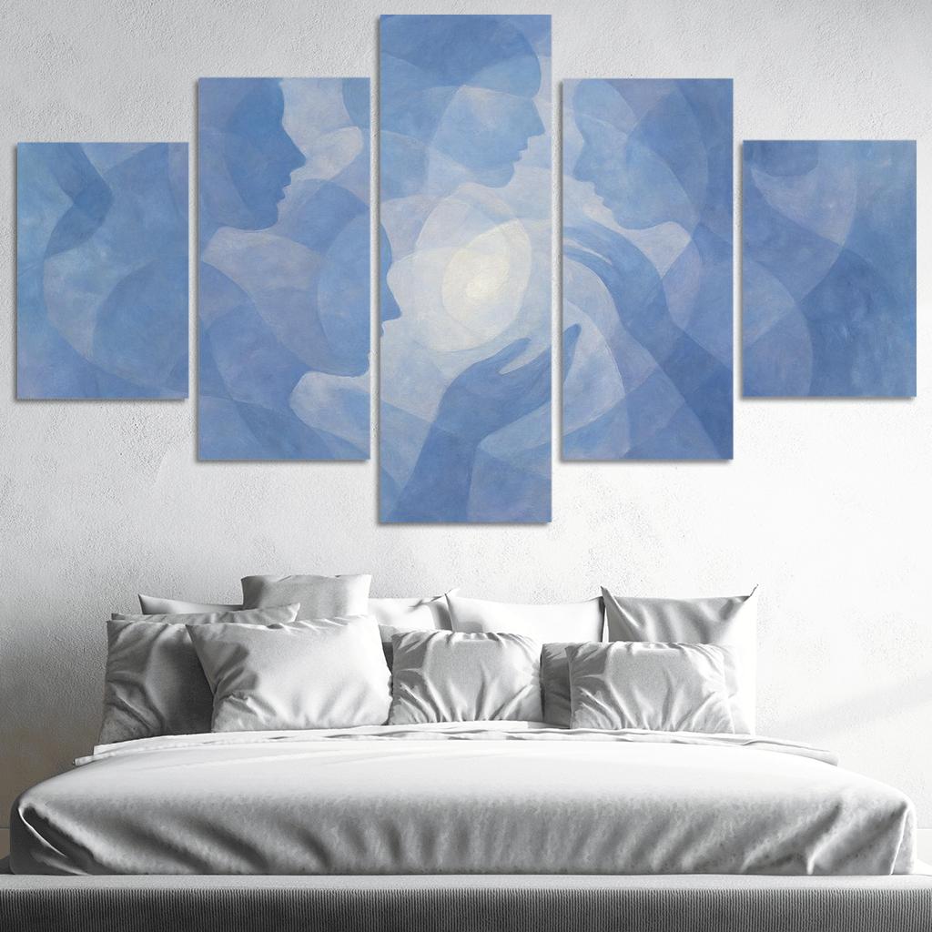 Symphony Of Silent Thoughts custom paintings frame