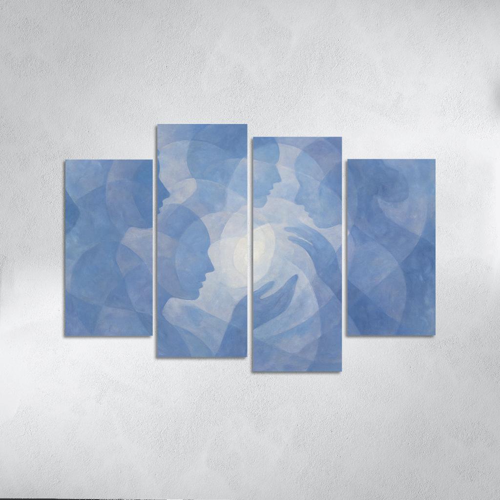 Symphony Of Silent Thoughts custom paintings frame